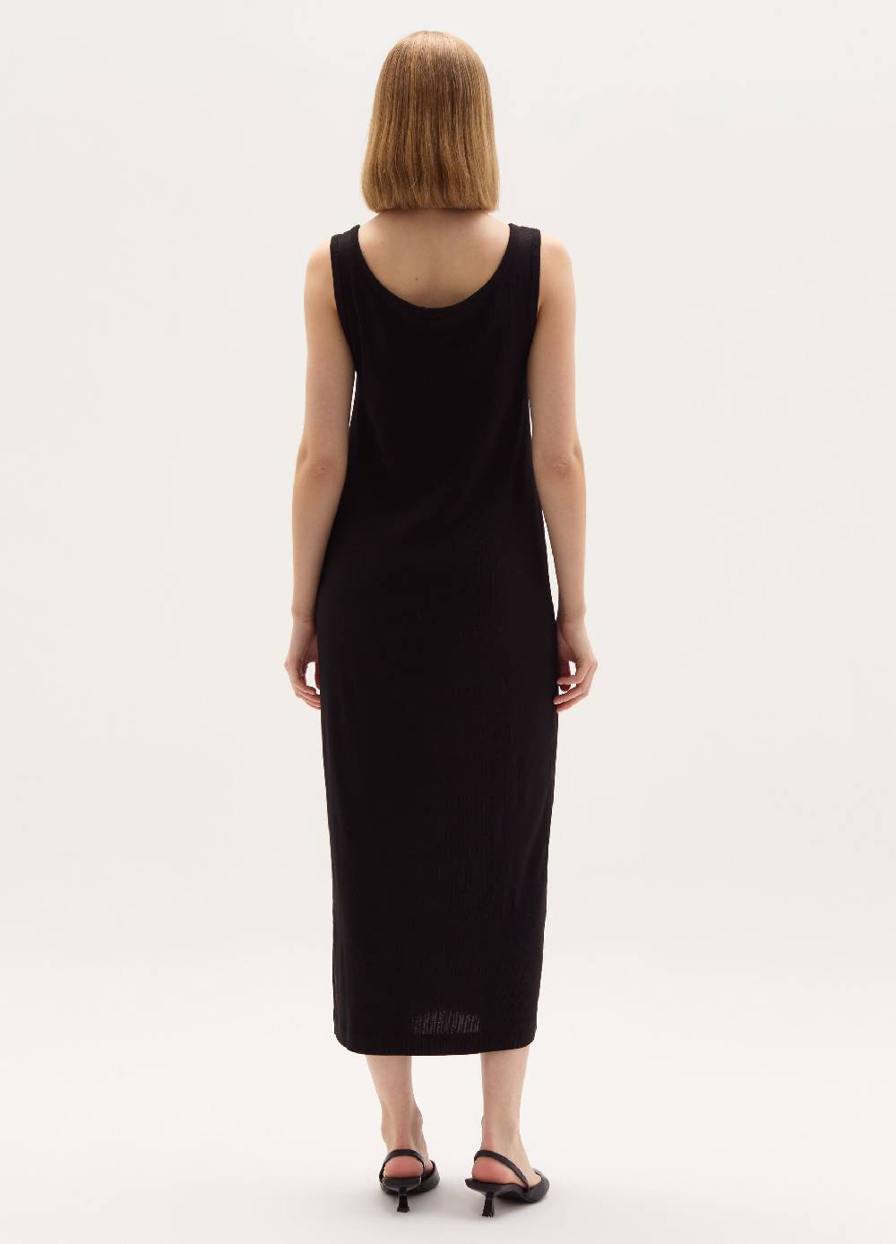 Ovs Vestito Premaman Lungo A Costine