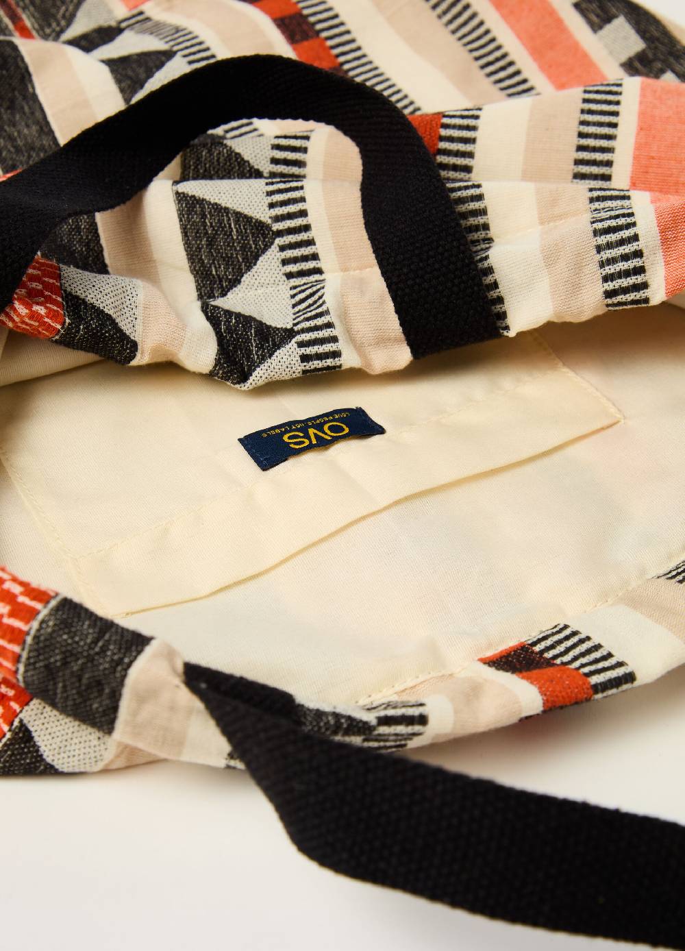 Ovs Zaino A Sacca In Cotone Fantasia Etnica