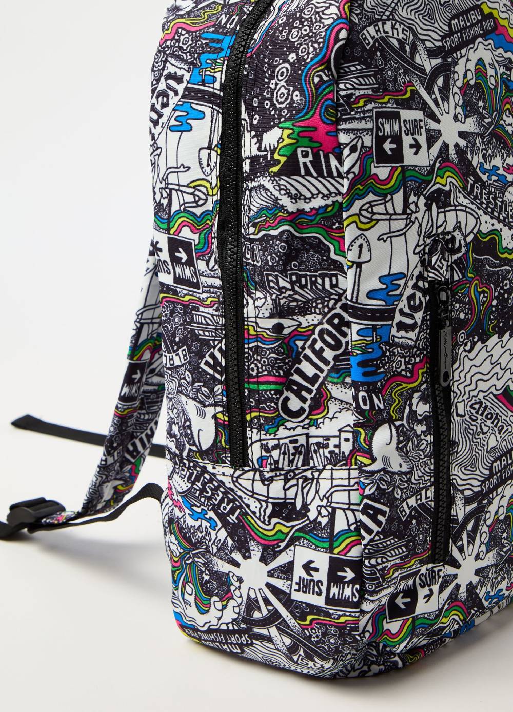 Ovs Zaino Ovale Con Stampa Graffiti
