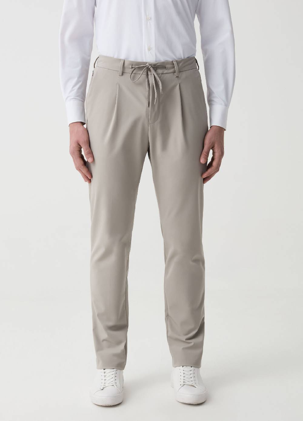 Ovs Pantalone Slim Fit Stretch Con Coulisse OVS Tech