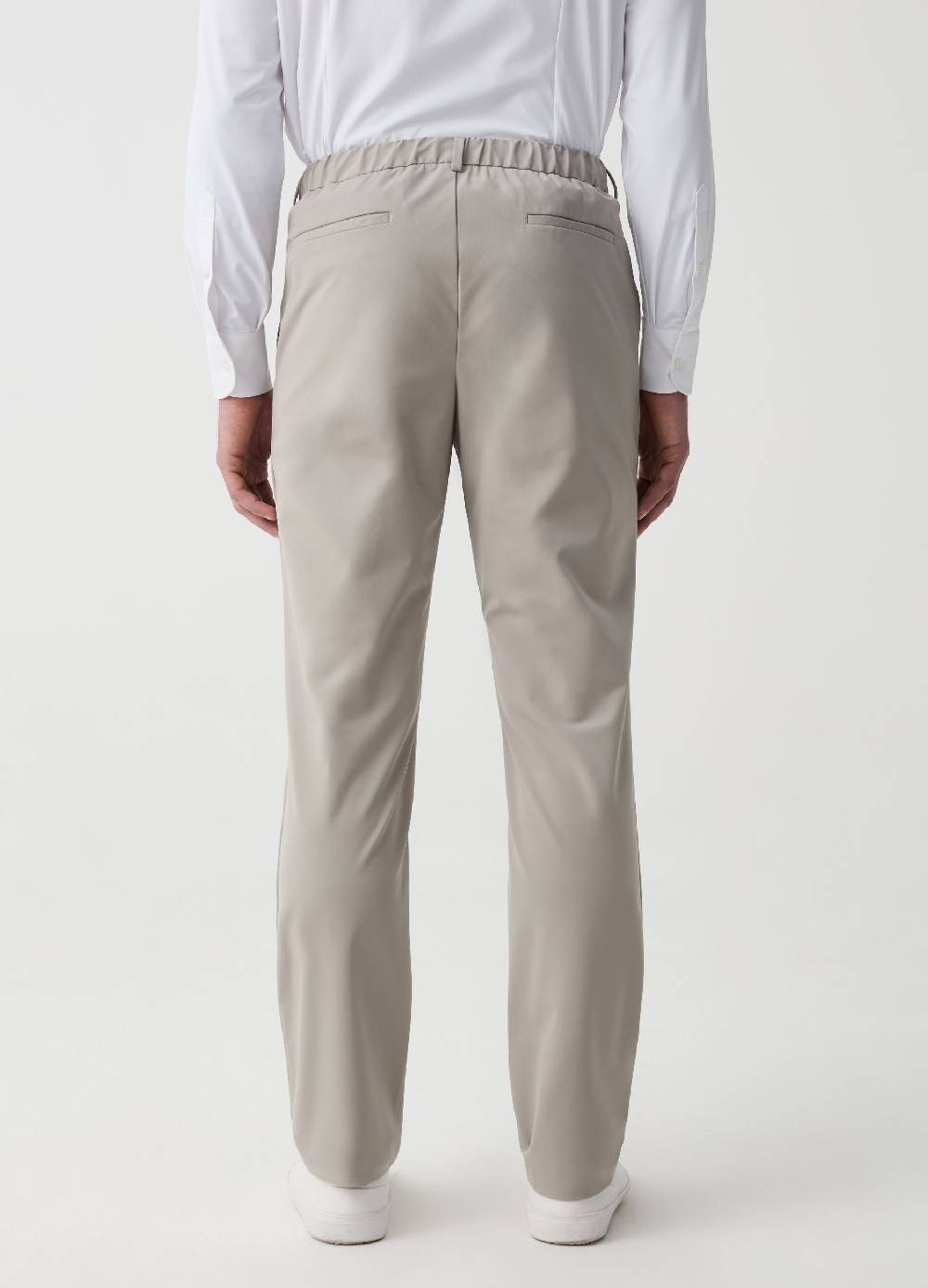 Ovs Pantalone Slim Fit Stretch Con Coulisse OVS Tech