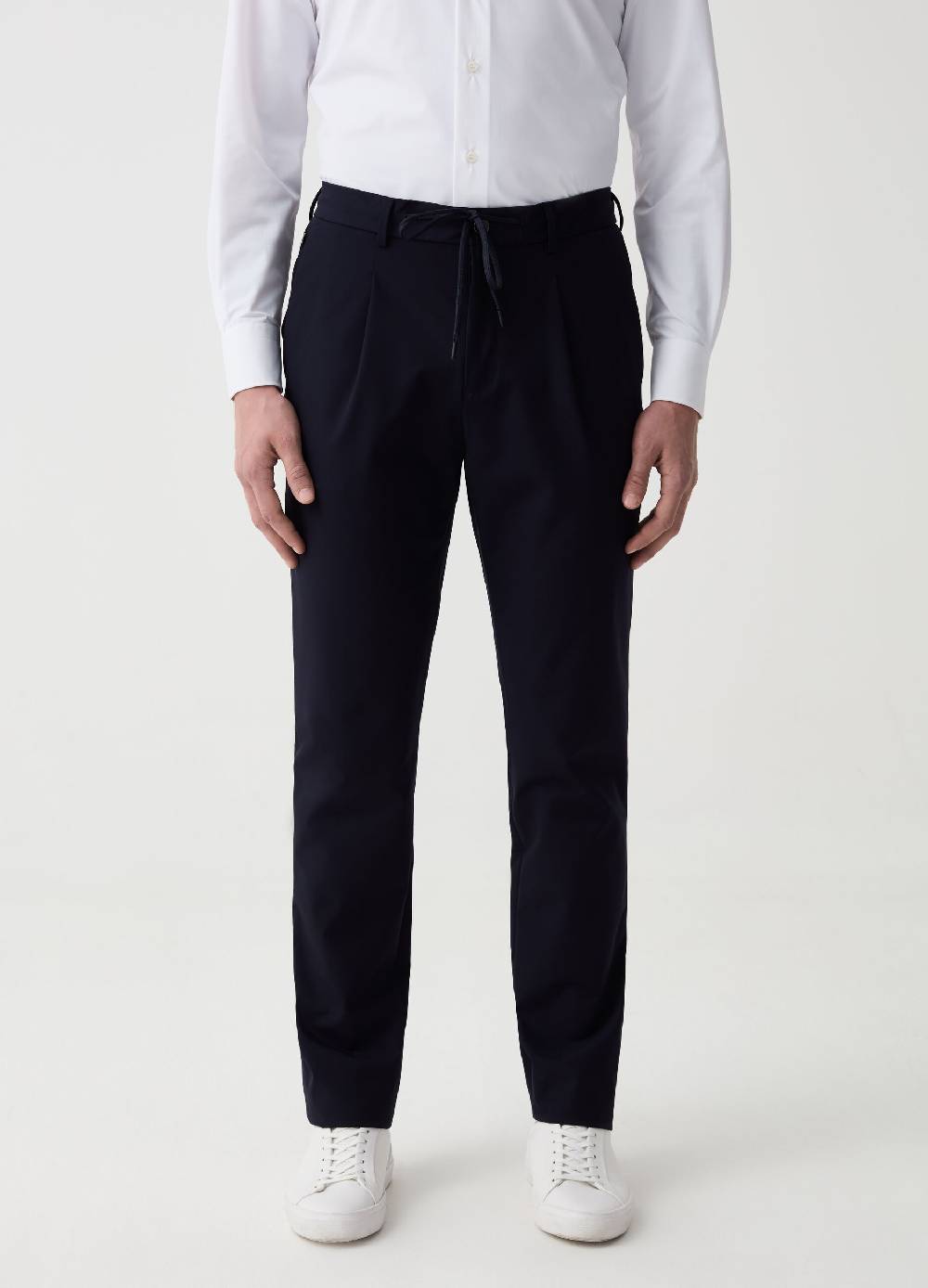Ovs Pantalone Slim Fit Stretch Con Coulisse OVS Tech