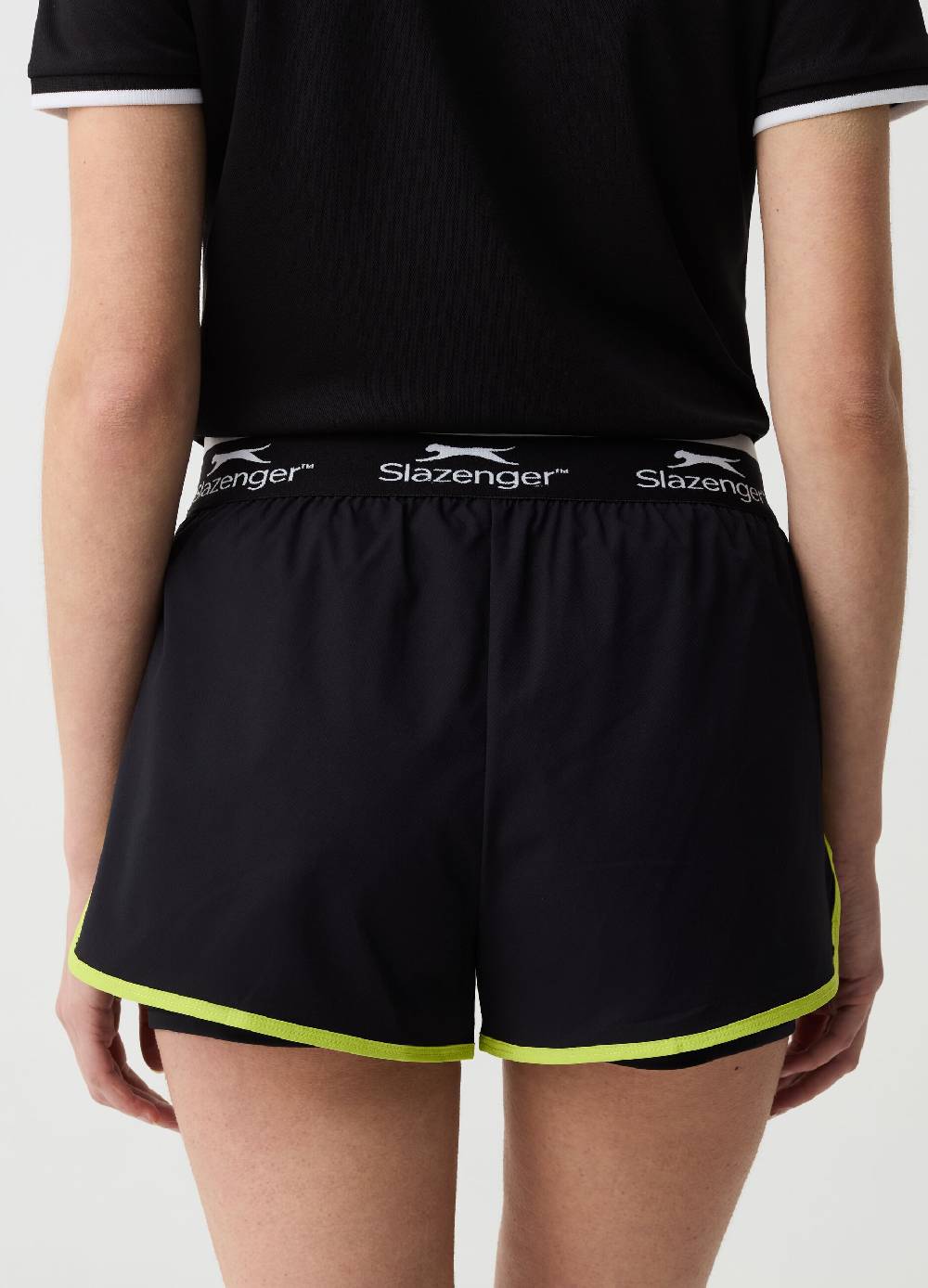 Ovs Shorts Da Tennis Con Elastico Esterno Slazenger