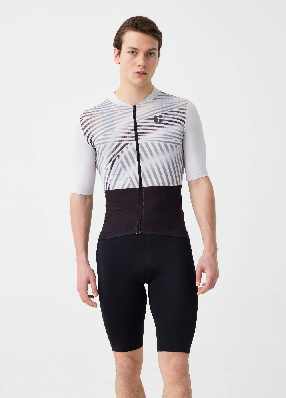 Ovs T-shirt ciclista stampata full-zip Urban Riders