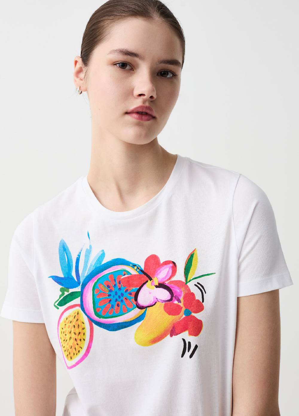 Ovs T-shirt Con Illustrazione Grafica By Magda Azab