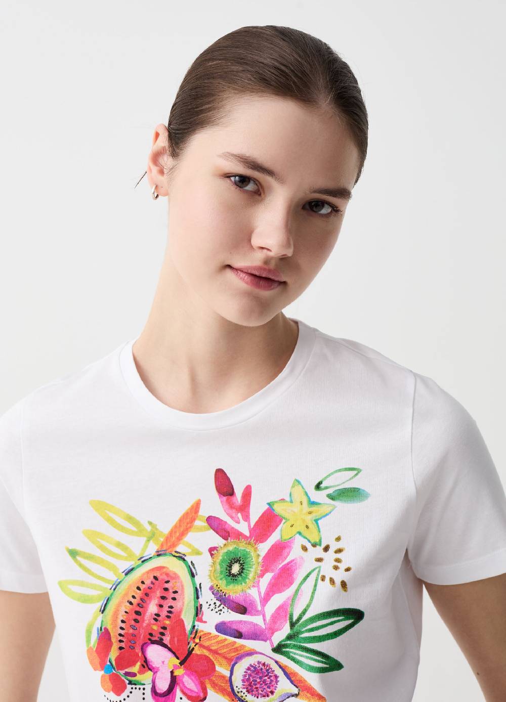 Ovs T-shirt Con Illustrazione Grafica By Magda Azab