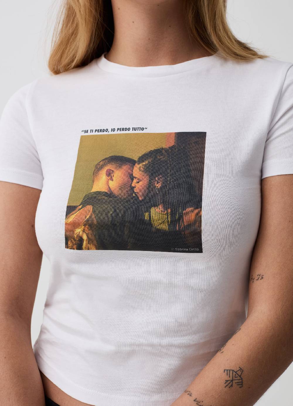 Ovs T-shirt Cropped Con Stampa B.ANGEL X MARE FUORI