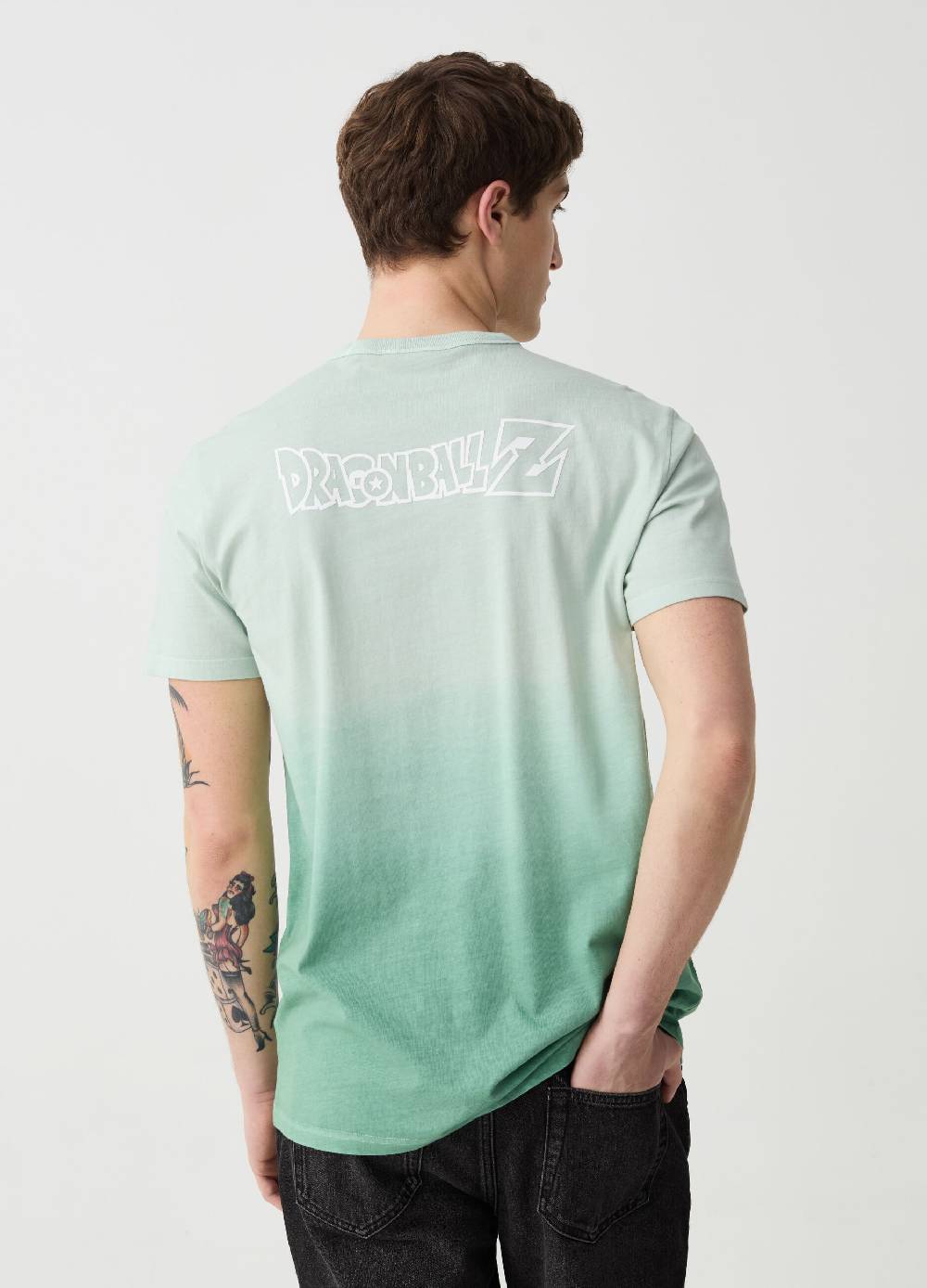 Ovs T-shirt Degrade Con Stampa DragonBall Z Freezer