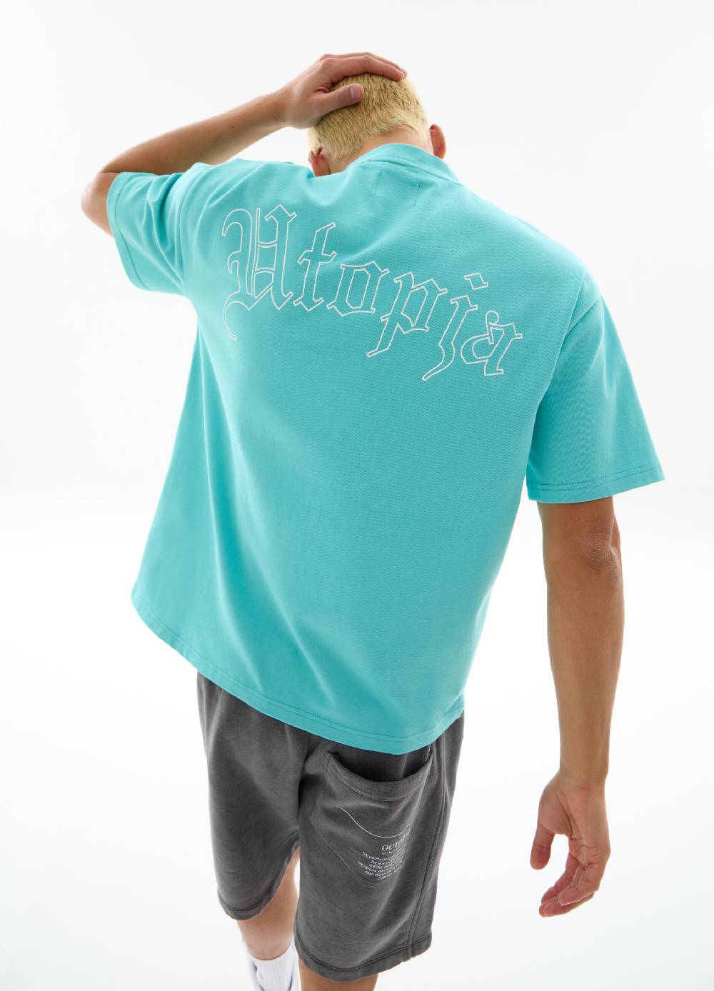 Ovs T-shirt in cotone con stampa UTOPJA X MARE FUORI