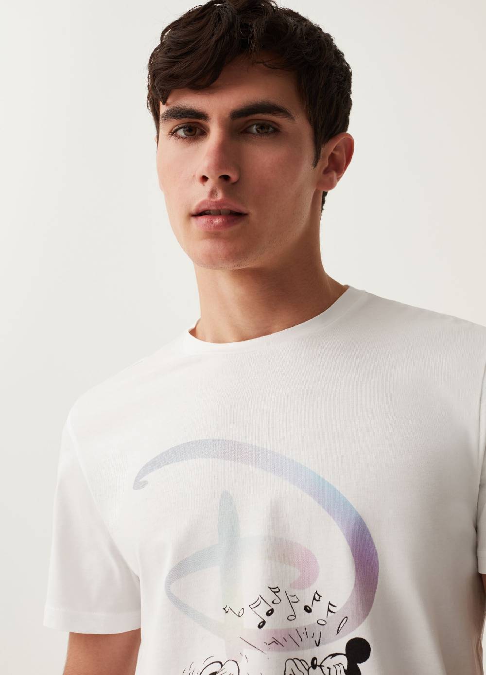 Ovs T-shirt In Cotone Stampa Disney 100° Anniversario