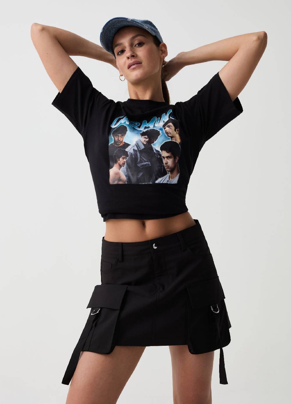 Ovs T-shirt Oversize Con Stampa B.ANGEL X MARE FUORI