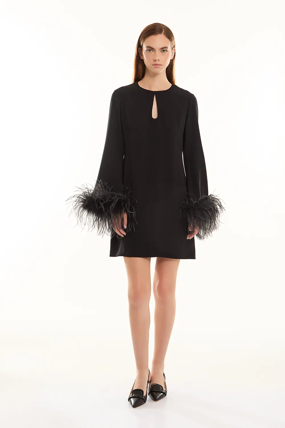 P.A.R.O.S.H. ABITO CON PIUME