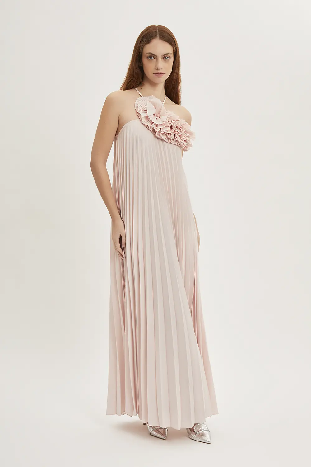 P.A.R.O.S.H. ABITO LUNGO PLISSE'