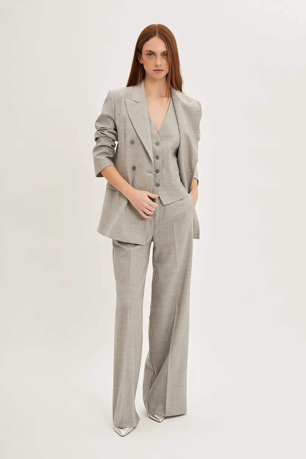 P.A.R.O.S.H. BLAZER DOPPIOPETTO