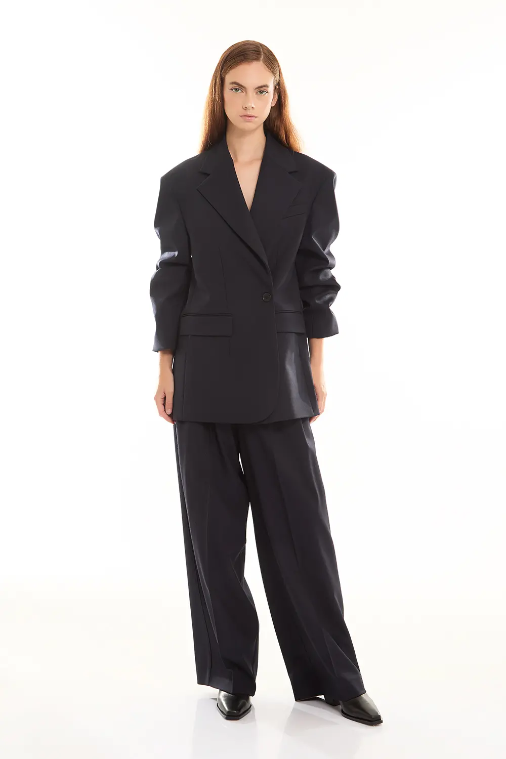 P.A.R.O.S.H. BLAZER OVER GABARDINA