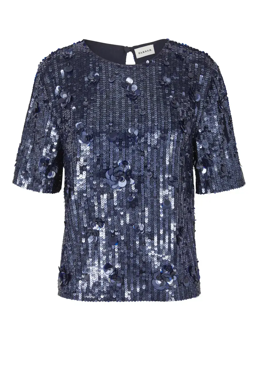 P.A.R.O.S.H. BLUSA FULL PAILLETTES