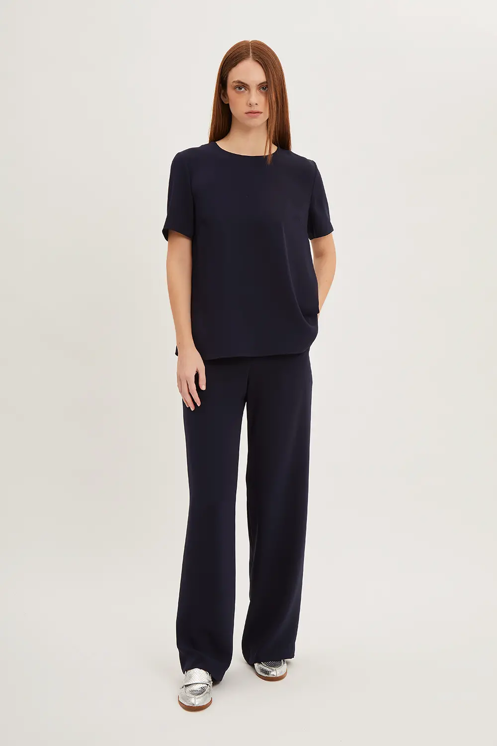 P.A.R.O.S.H. BLUSA IN CADY