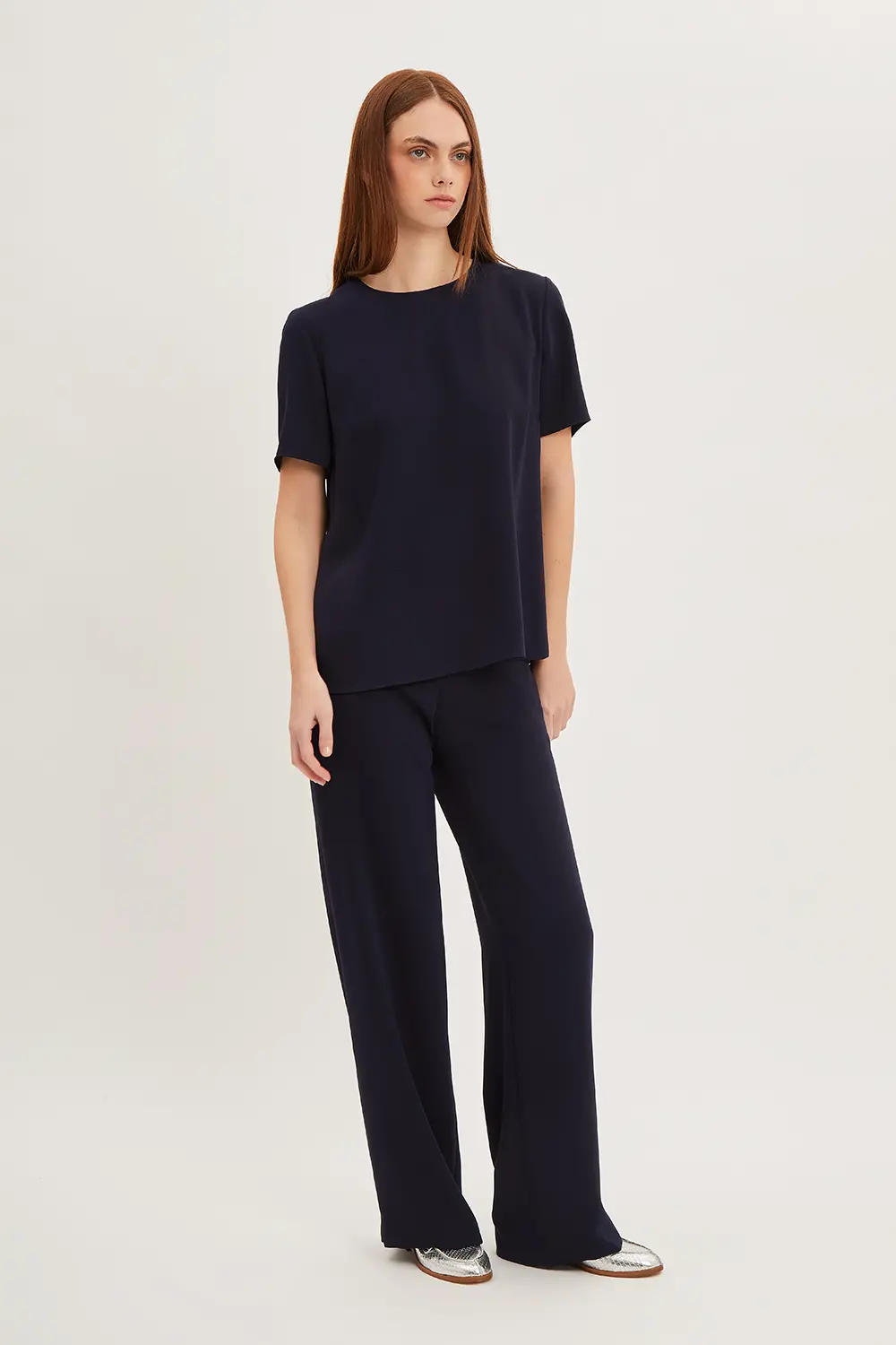 P.A.R.O.S.H. BLUSA IN CADY