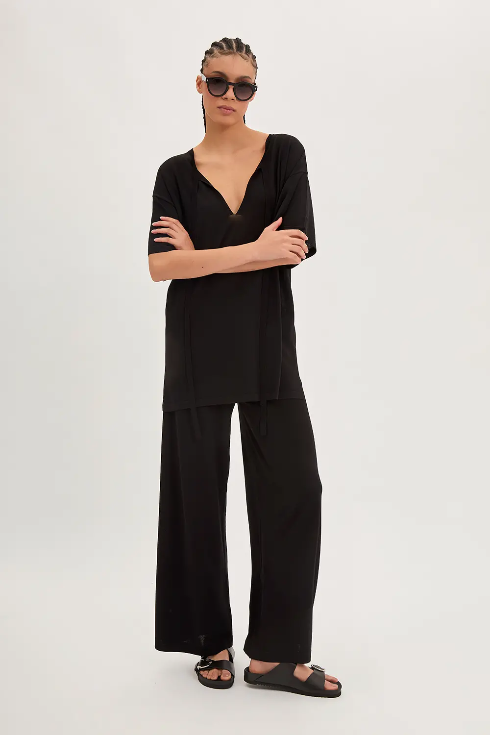 P.A.R.O.S.H. BLUSA IN MAGLIA