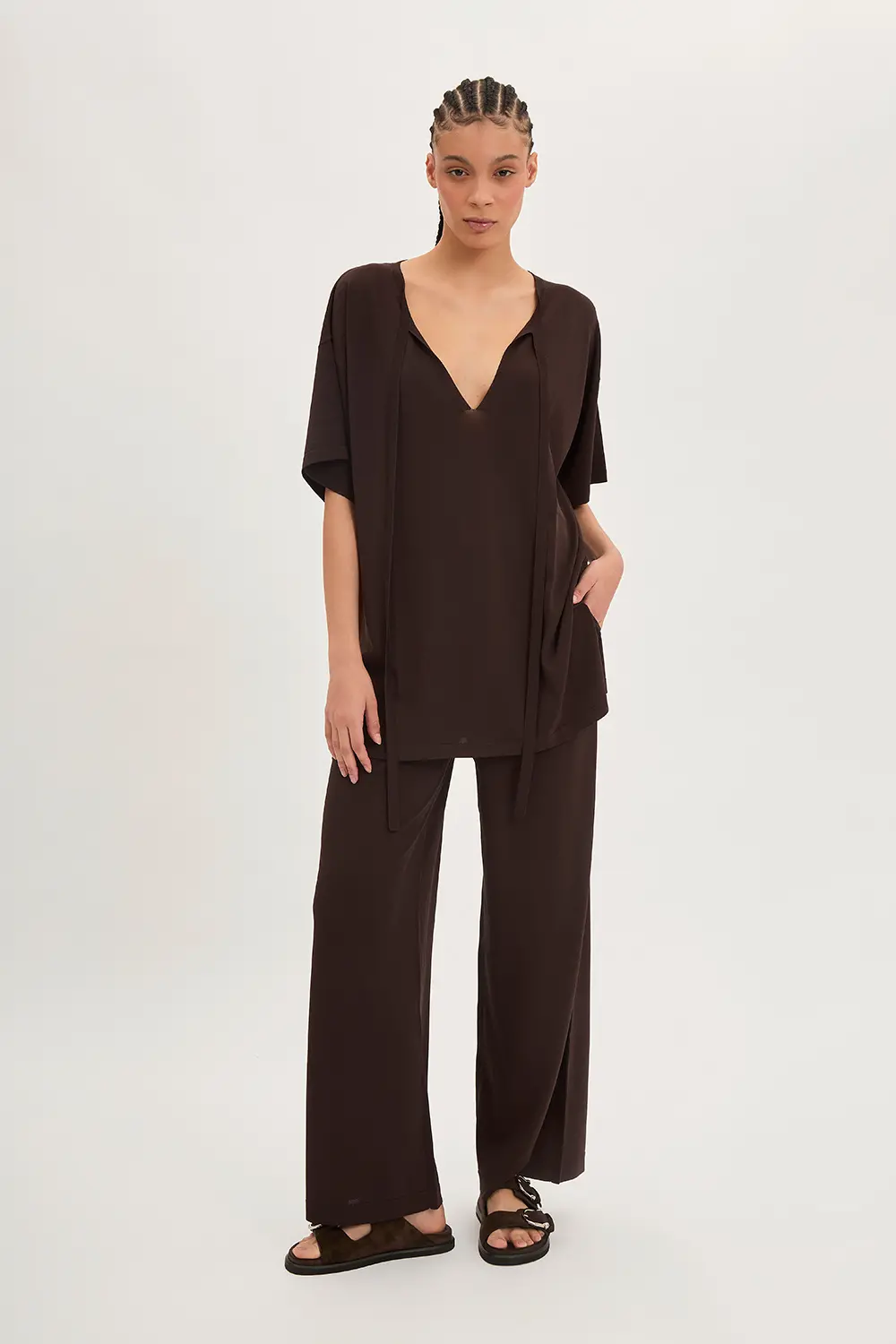 P.A.R.O.S.H. BLUSA IN MAGLIA