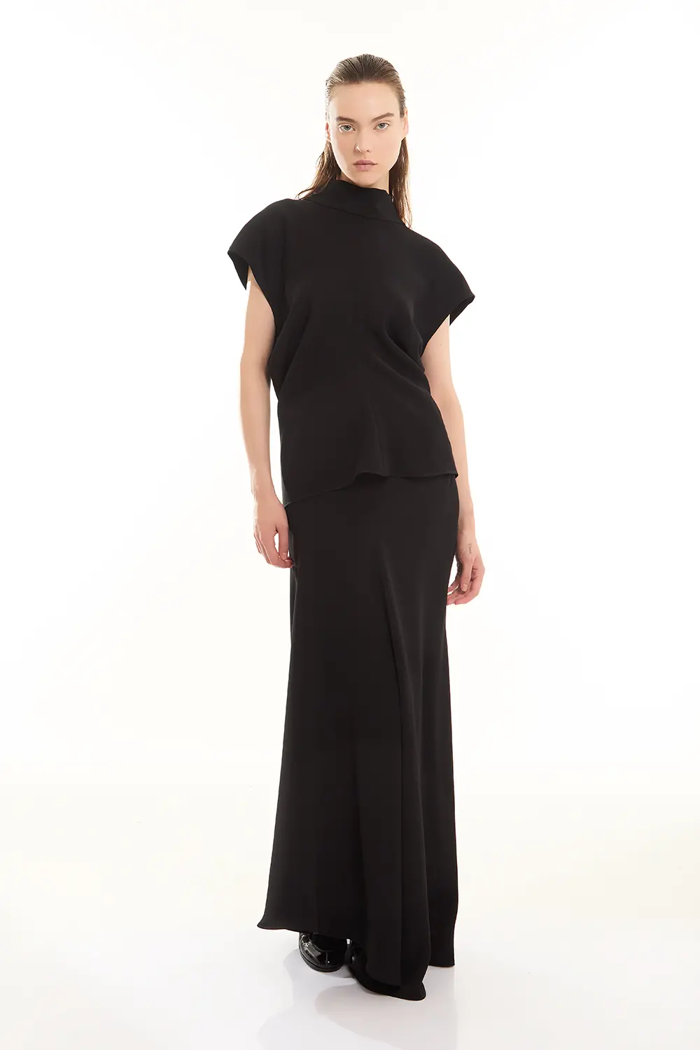 P.A.R.O.S.H. BLUSA MANICHE CORTE