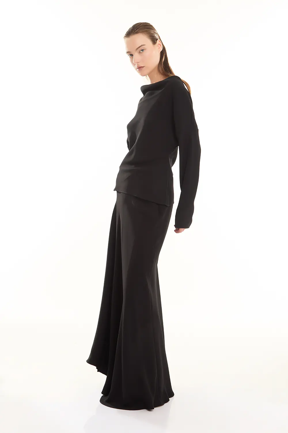 P.A.R.O.S.H. BLUSA MANICHE LUNGHE