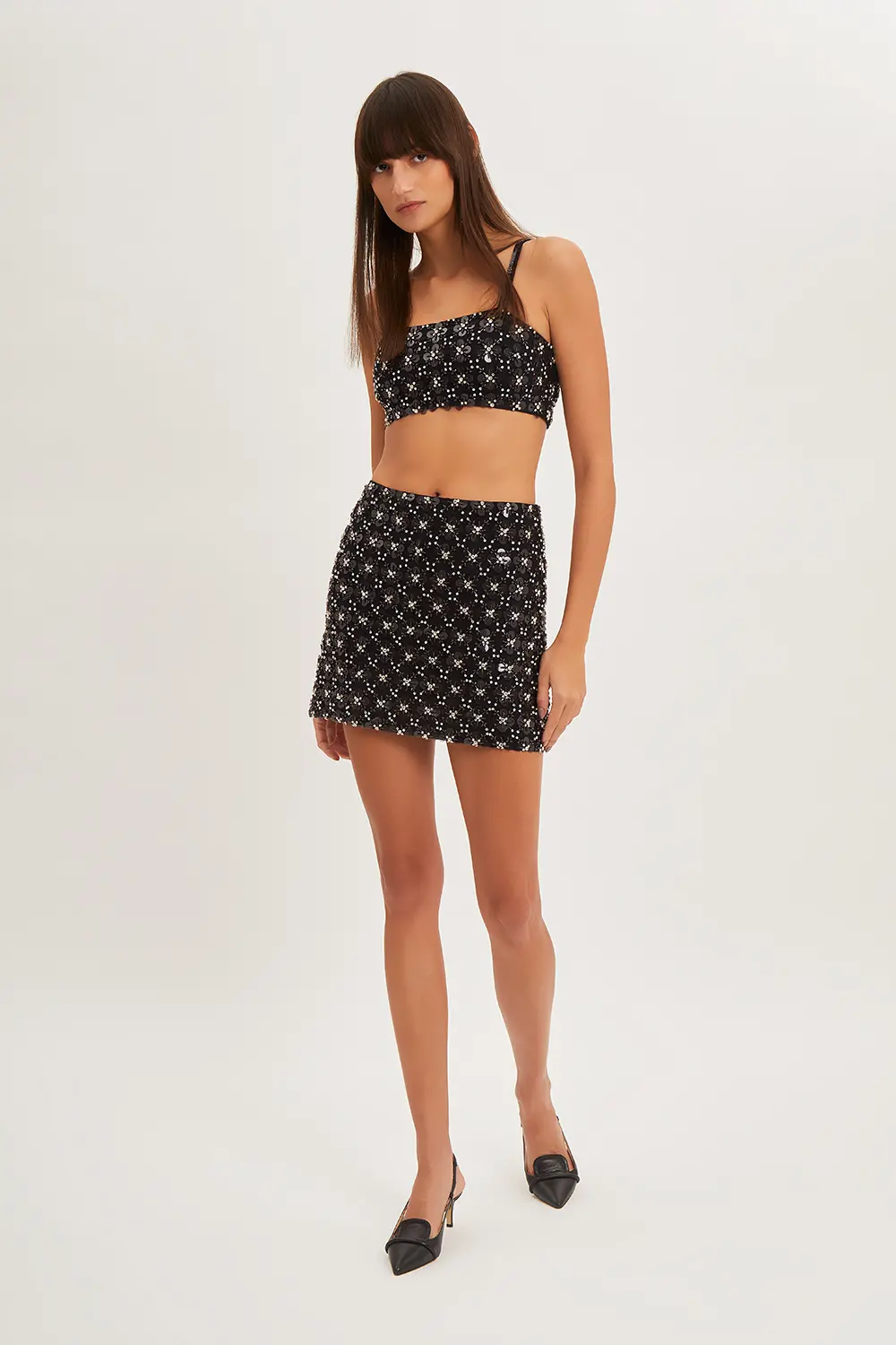 P.A.R.O.S.H. BUSTIER CON RICAMI