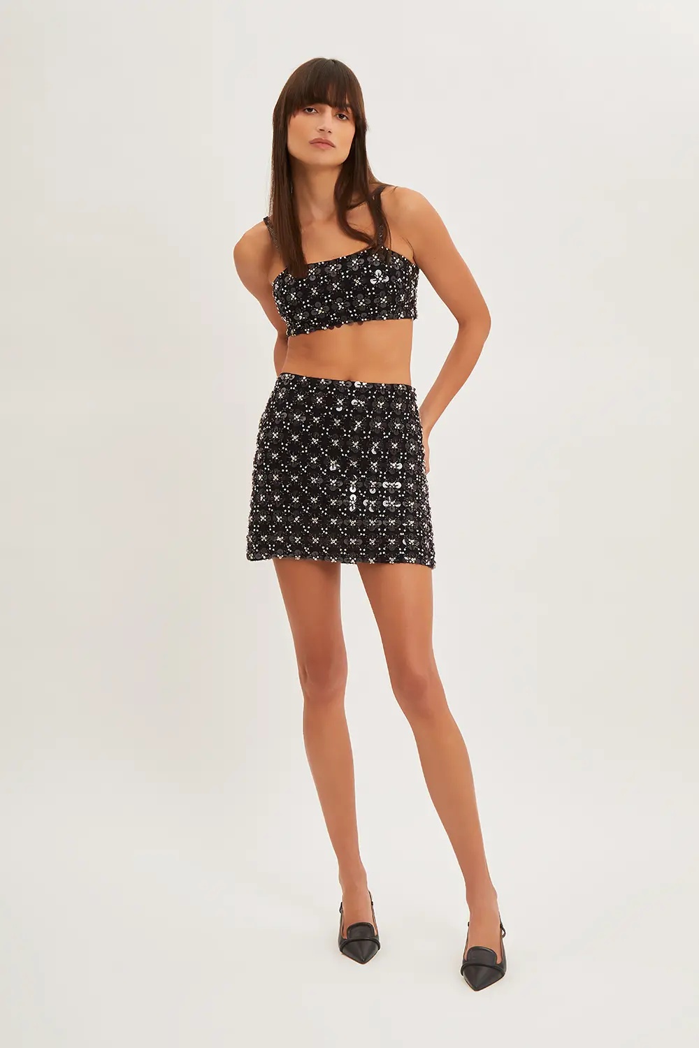 P.A.R.O.S.H. BUSTIER CON RICAMI