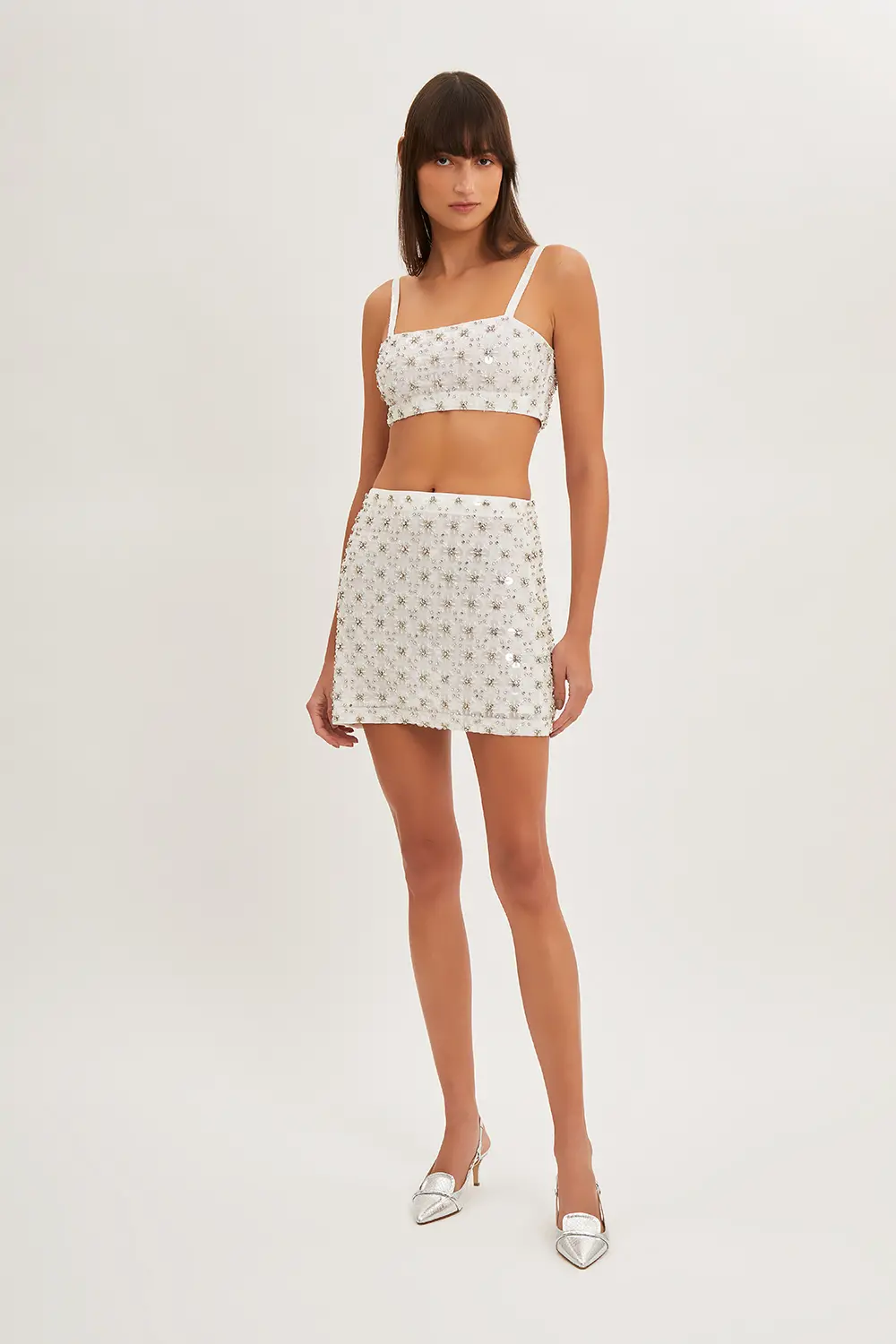 P.A.R.O.S.H. BUSTIER CON RICAMO