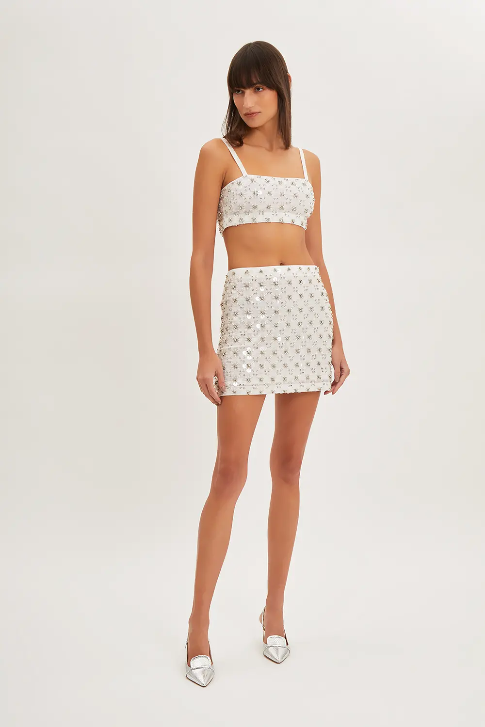 P.A.R.O.S.H. BUSTIER CON RICAMO