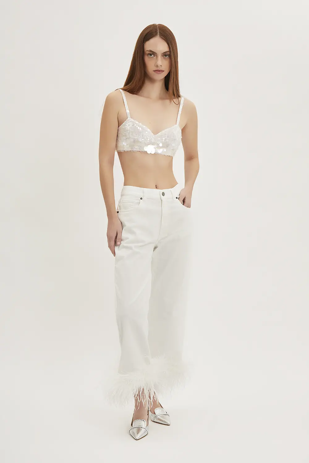 P.A.R.O.S.H. BUSTIER PAILLETTES DEGRADE