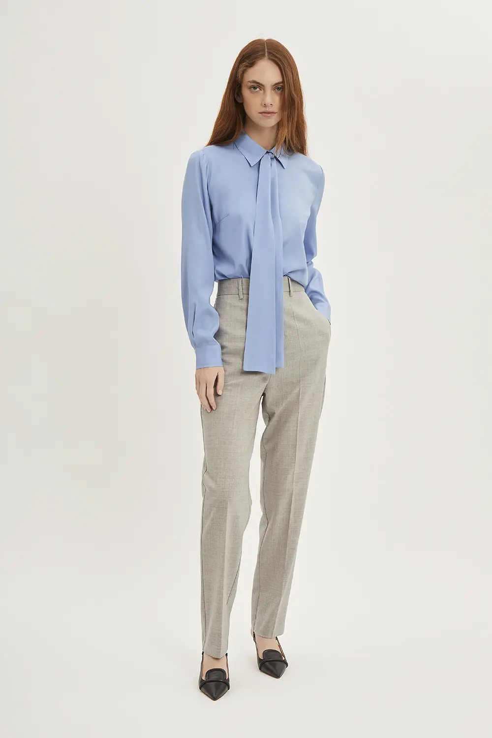 P.A.R.O.S.H. CAMICIA CON FIOCCO