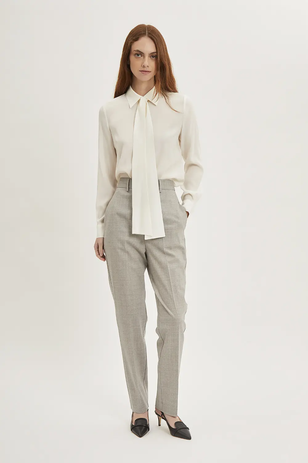 P.A.R.O.S.H. CAMICIA CON FIOCCO