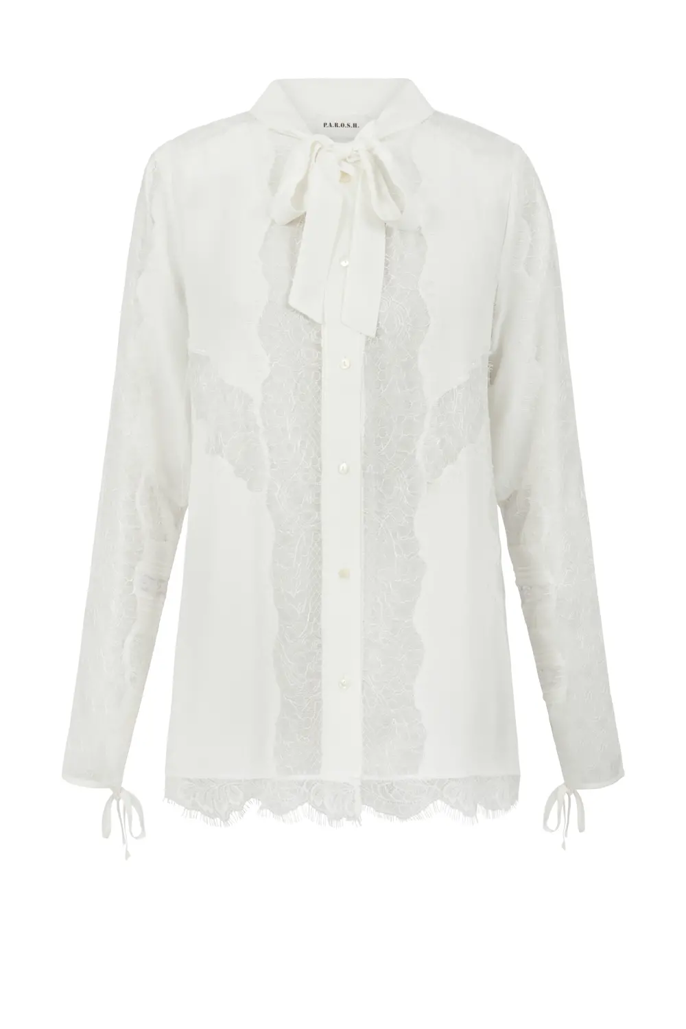P.A.R.O.S.H. CAMICIA CON PIZZO