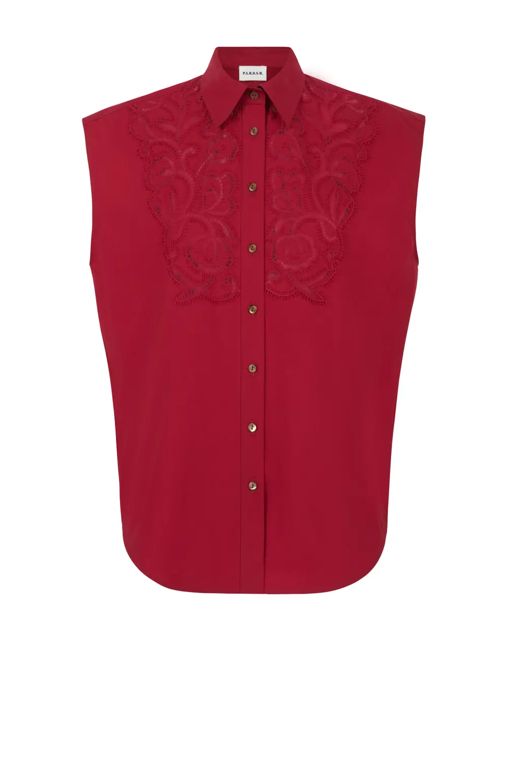 P.A.R.O.S.H. CAMICIA CON RICAMO