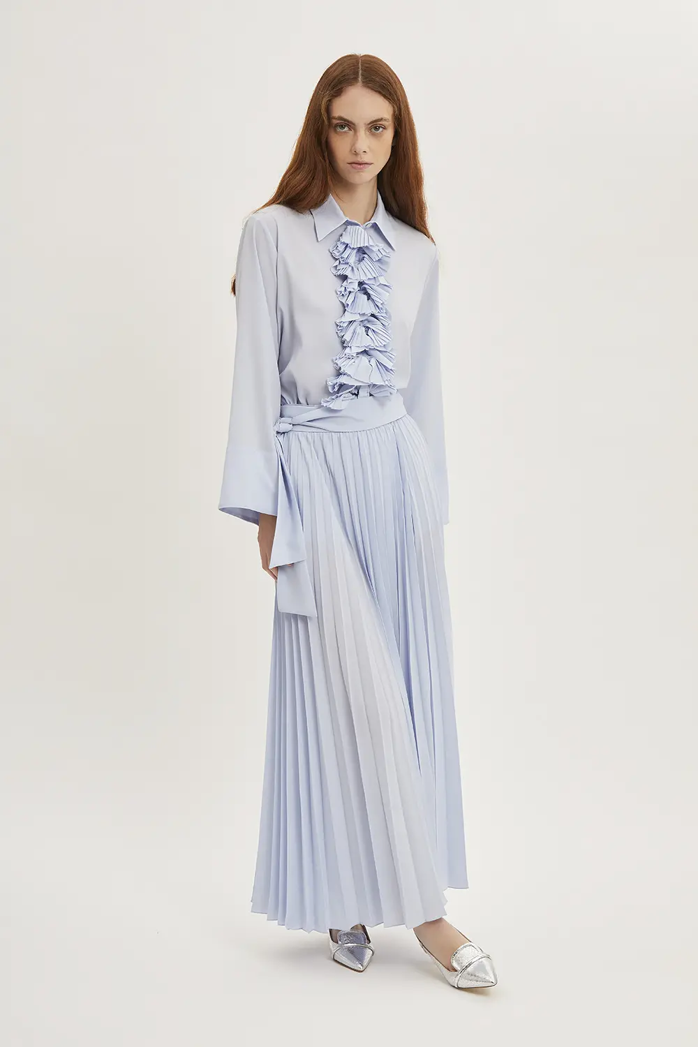 P.A.R.O.S.H. CAMICIA CON ROUCHES