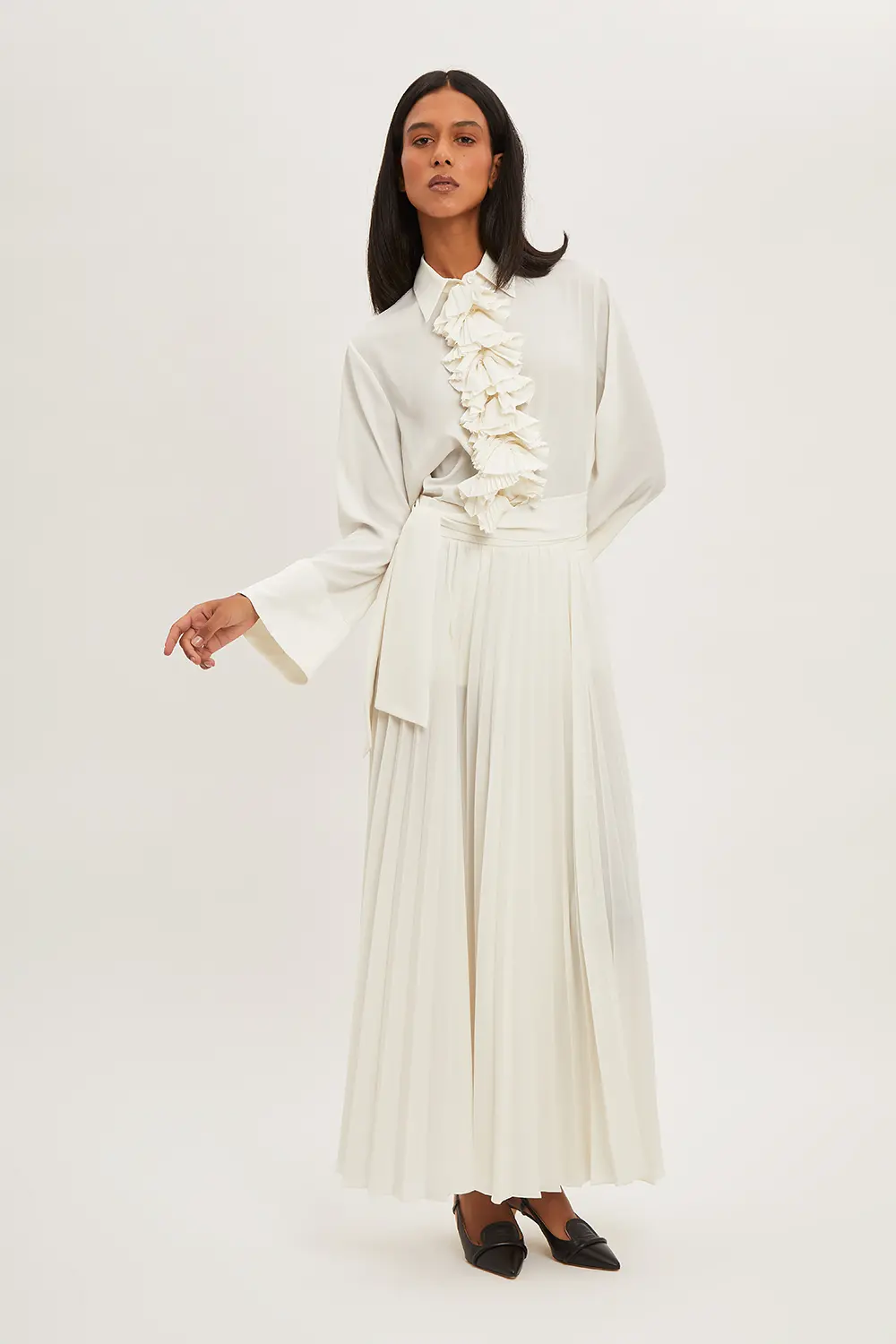 P.A.R.O.S.H. CAMICIA CON ROUCHES