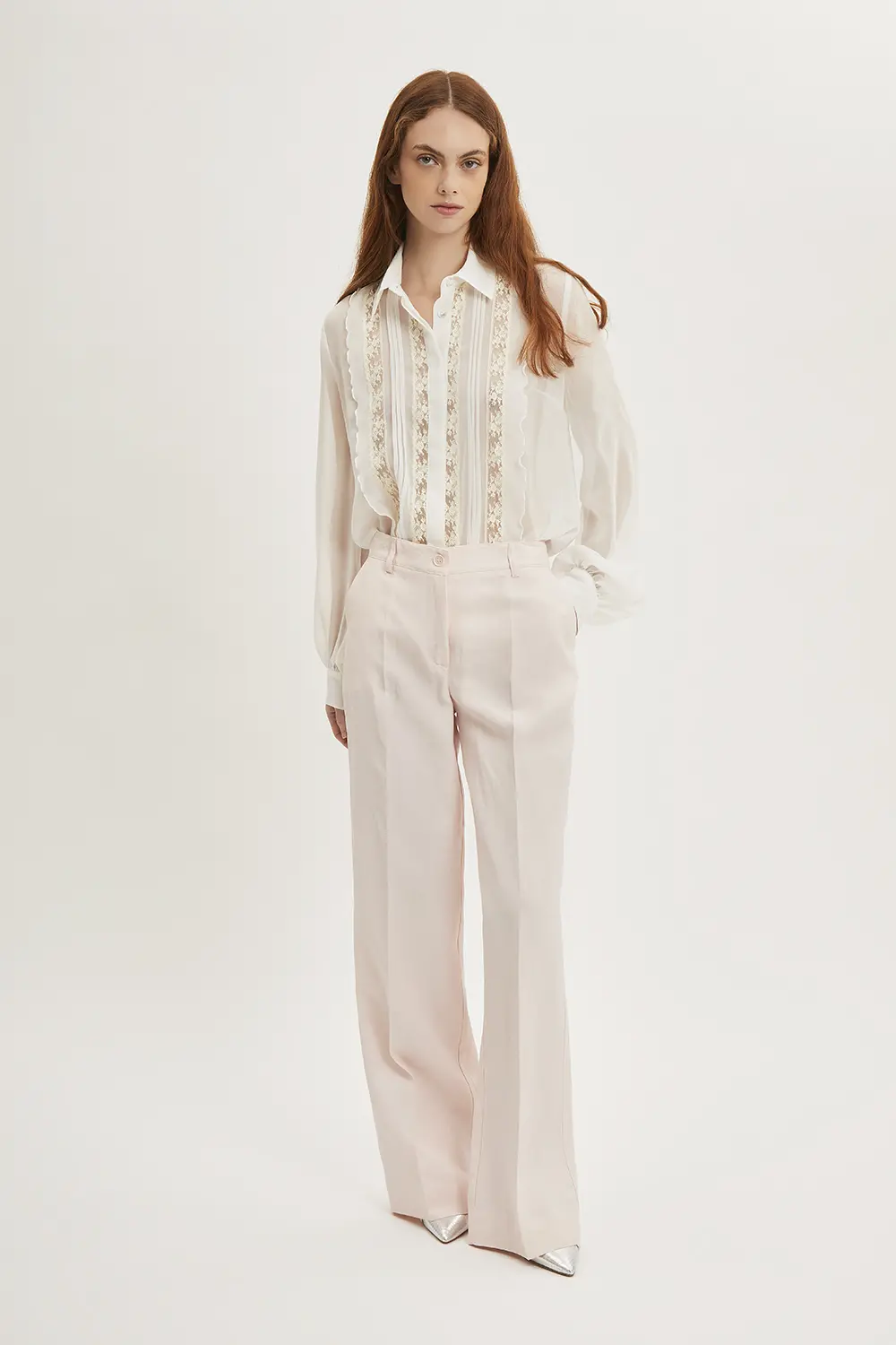 P.A.R.O.S.H. CAMICIA CON ROUCHES