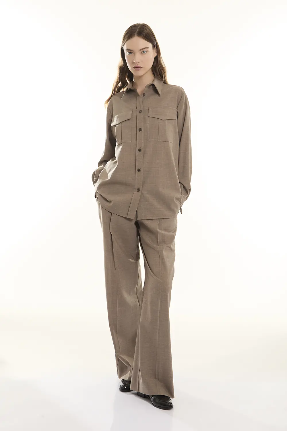 P.A.R.O.S.H. CAMICIA MANICHE LUNGHE