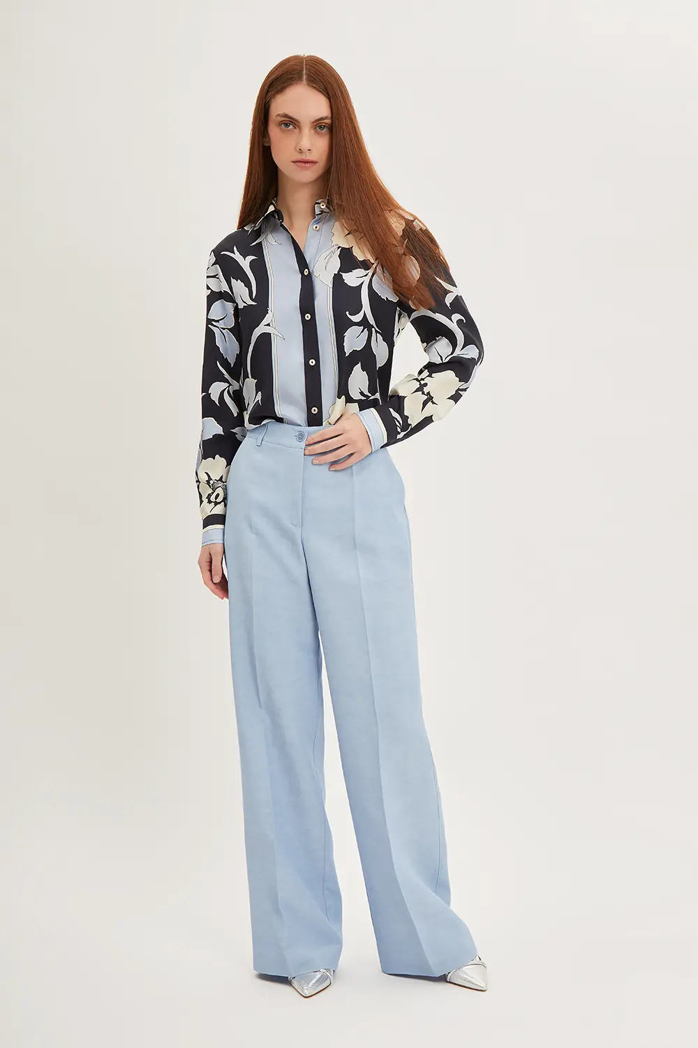 P.A.R.O.S.H. CAMICIA STAMPA FIORI