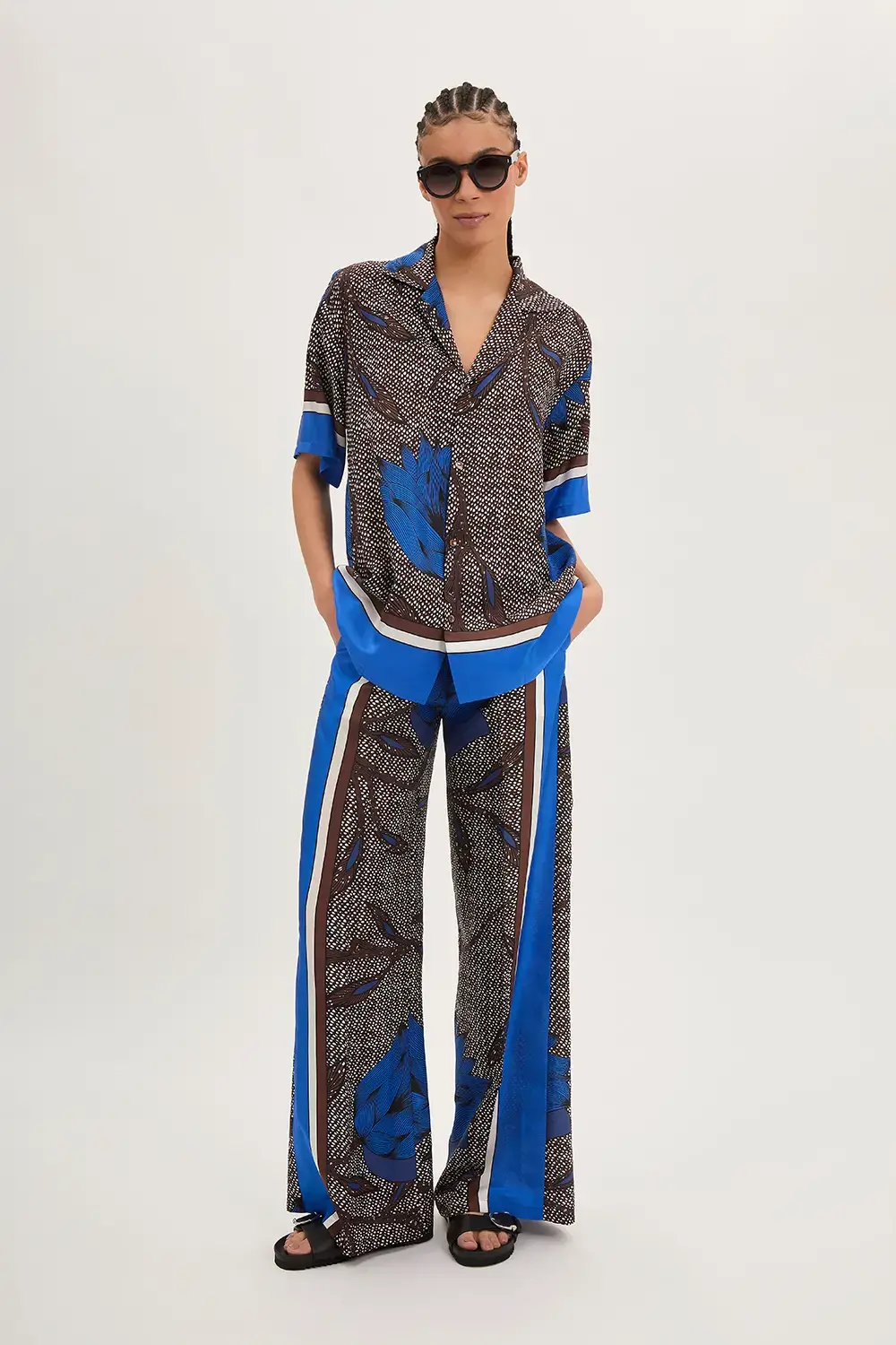 P.A.R.O.S.H. CAMICIA STAMPA WAX