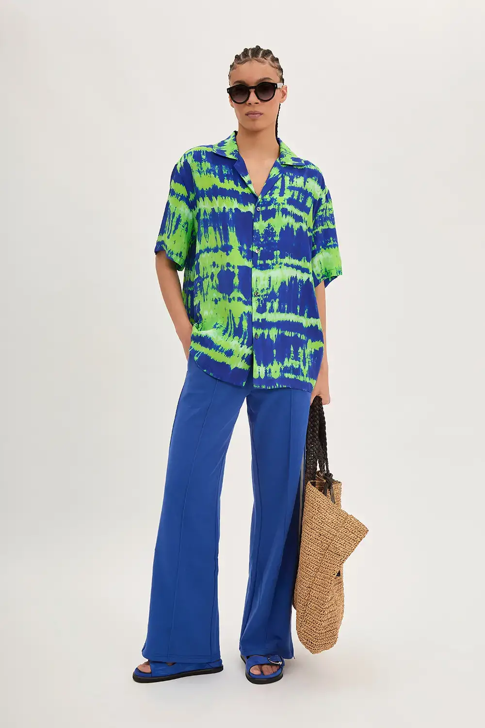 P.A.R.O.S.H. CAMICIA TIE-DYE