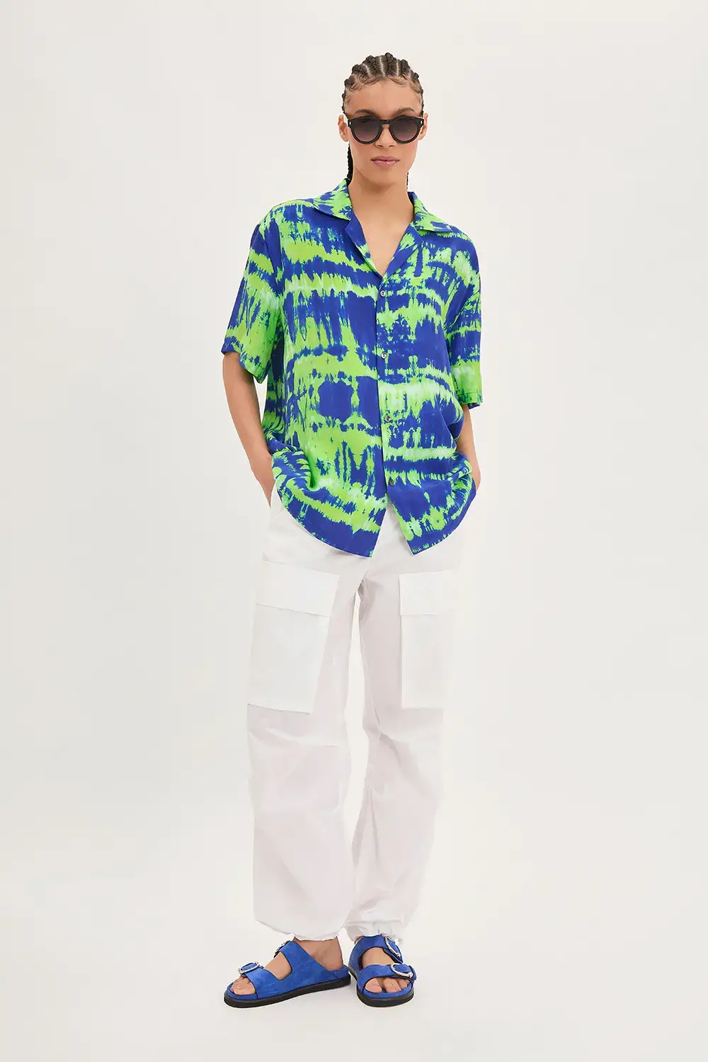 P.A.R.O.S.H. CAMICIA TIE-DYE