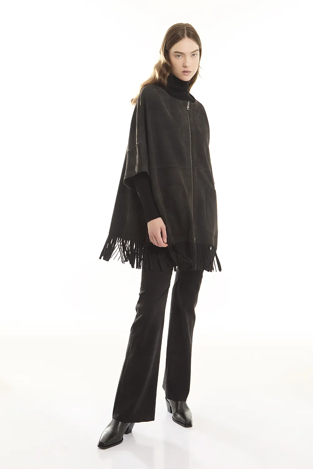 P.A.R.O.S.H. CAPPOTTO IN SUEDE