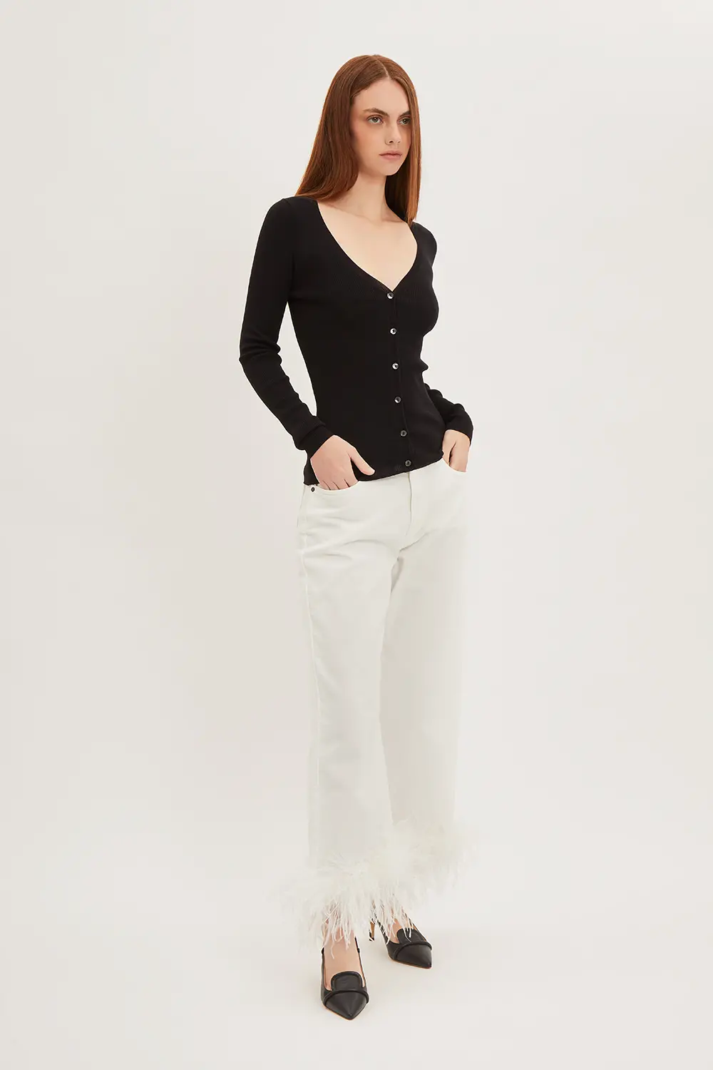 P.A.R.O.S.H. CARDIGAN A COSTINE