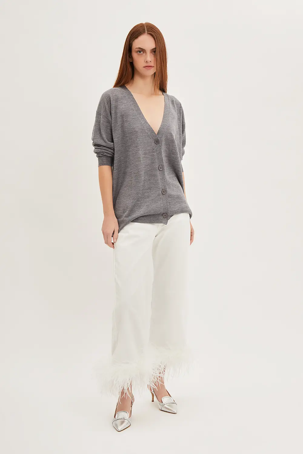 P.A.R.O.S.H. CARDIGAN IN MAGLIA