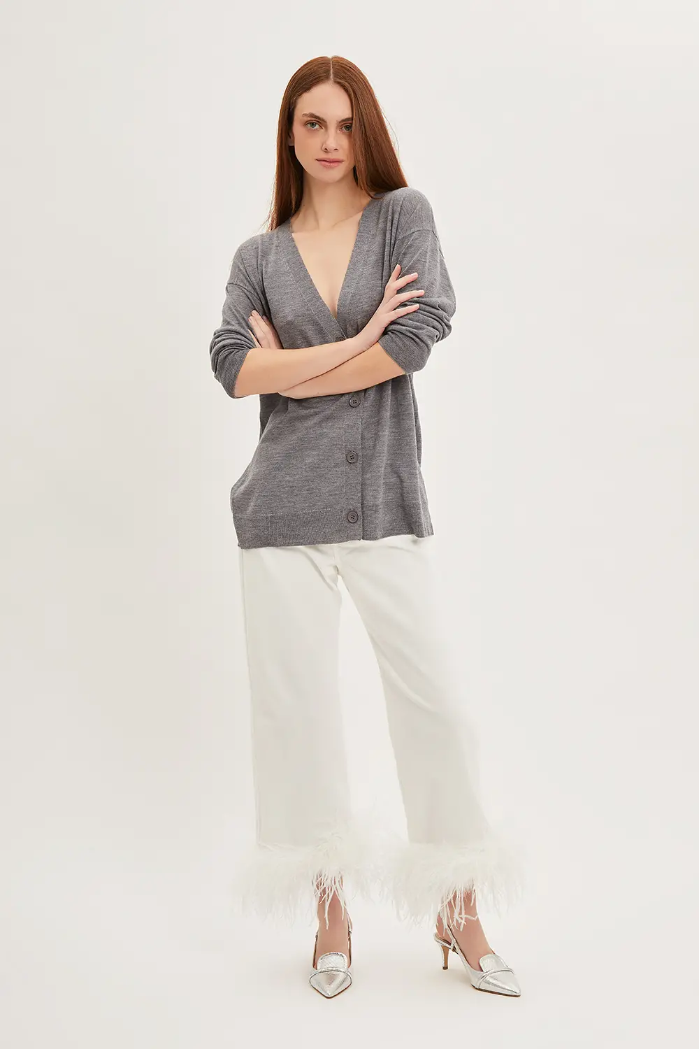 P.A.R.O.S.H. CARDIGAN IN MAGLIA