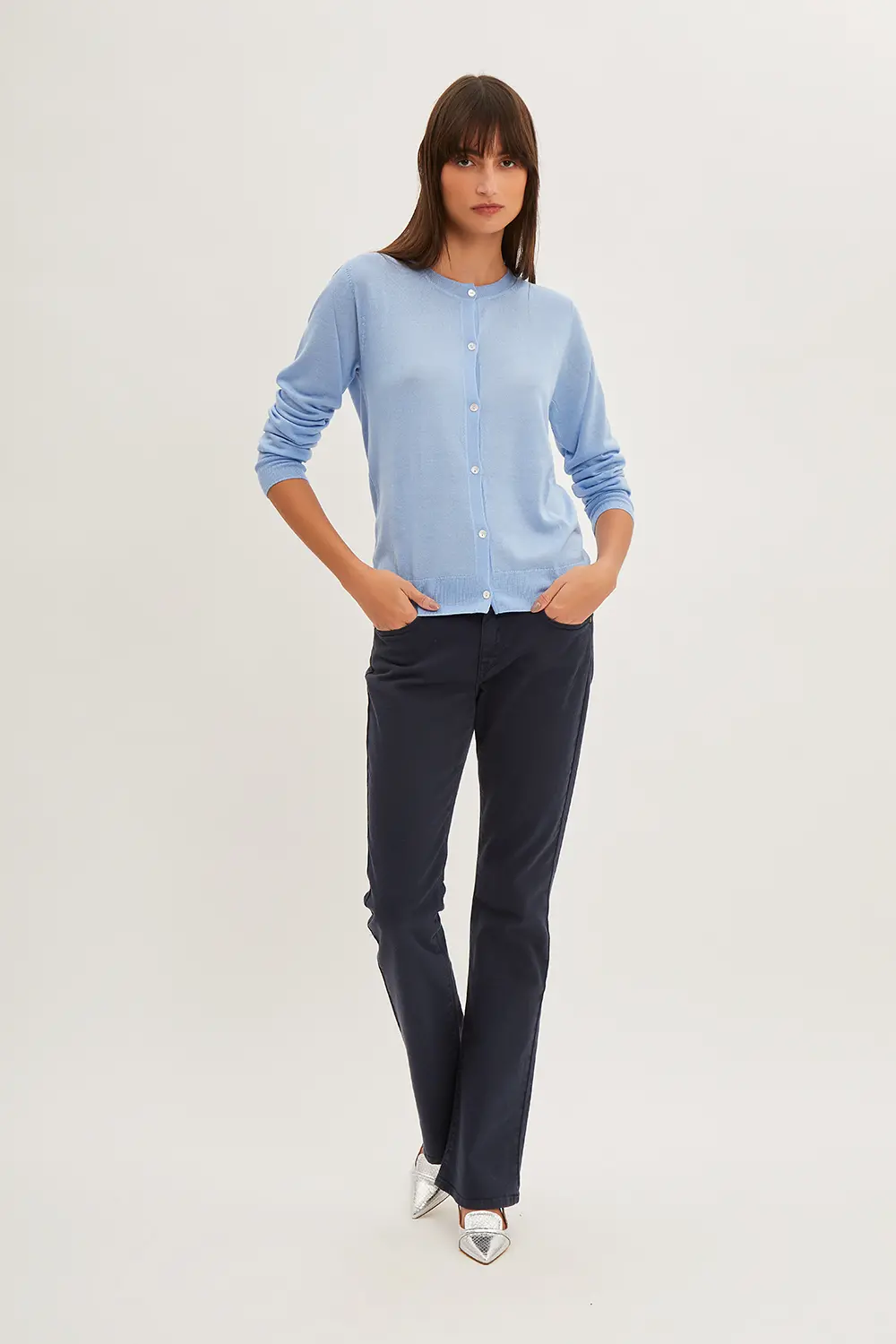 P.A.R.O.S.H. CARDIGAN IN MAGLIA