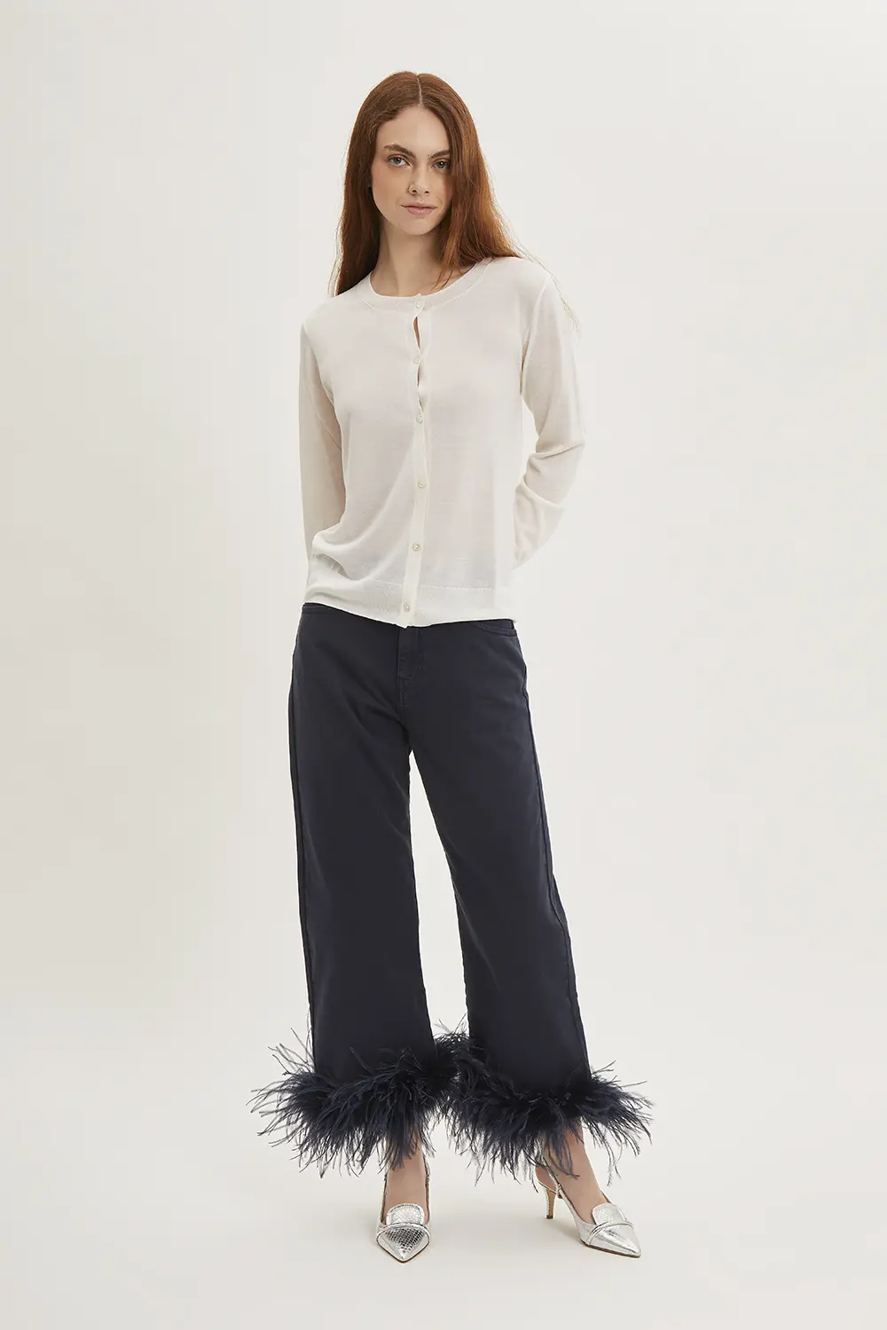 P.A.R.O.S.H. CARDIGAN IN MAGLIA