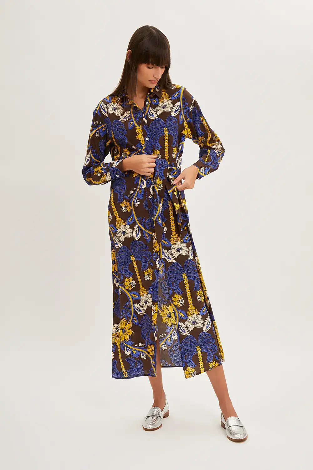 P.A.R.O.S.H. CHEMISIER IN SETA